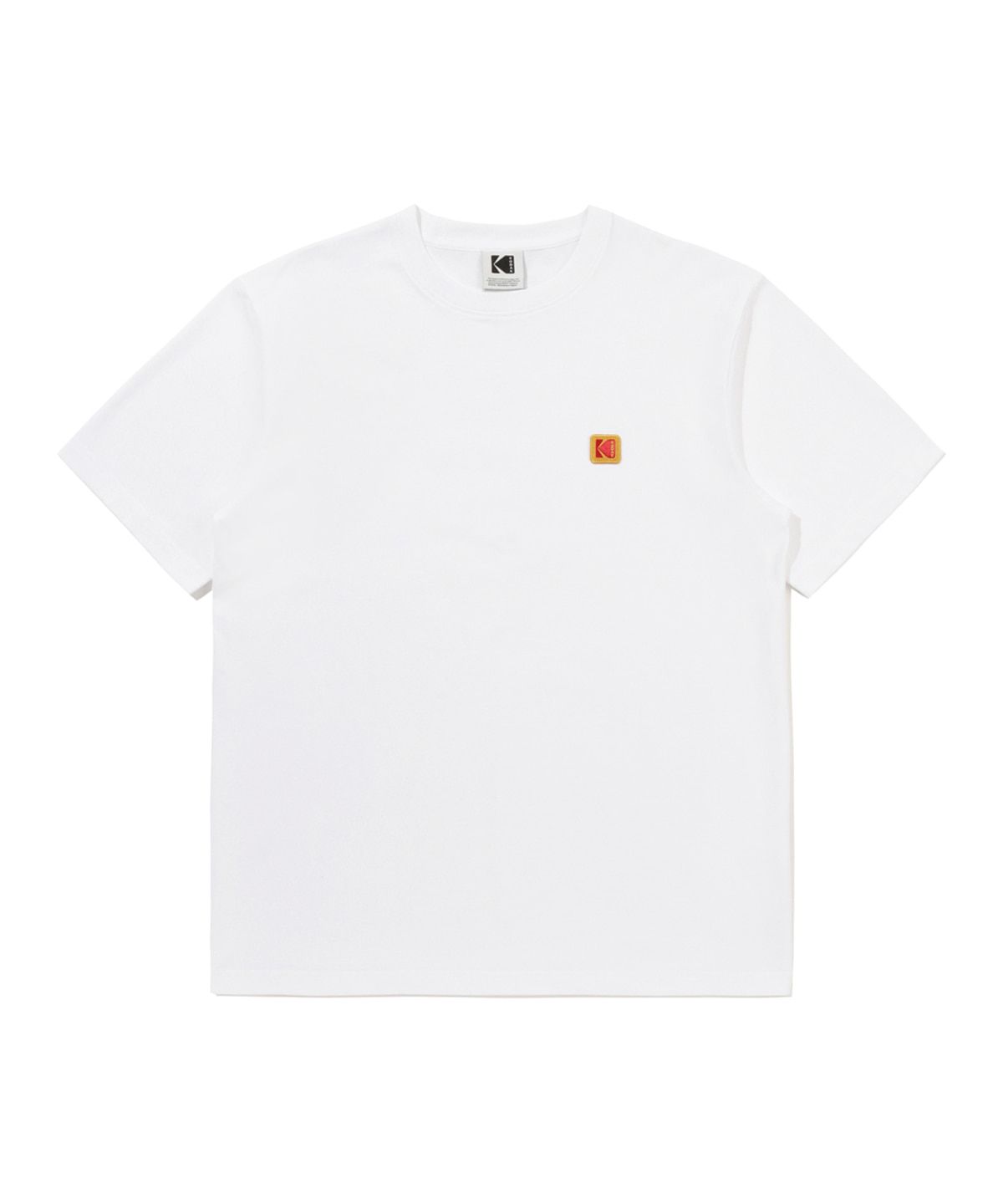 코닥(KODAK) 에센셜 아스킨 반팔 티셔츠 WHITE