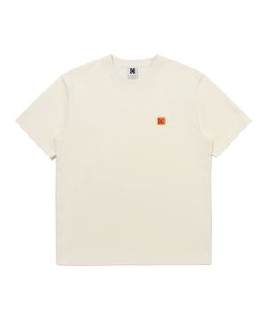 에센셜 아스킨 반팔 티셔츠 IVORY