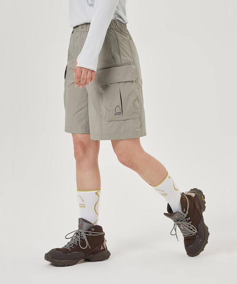 라몬트(LAMONT) 하이킹 카고 쇼츠 LIGHT BROWN