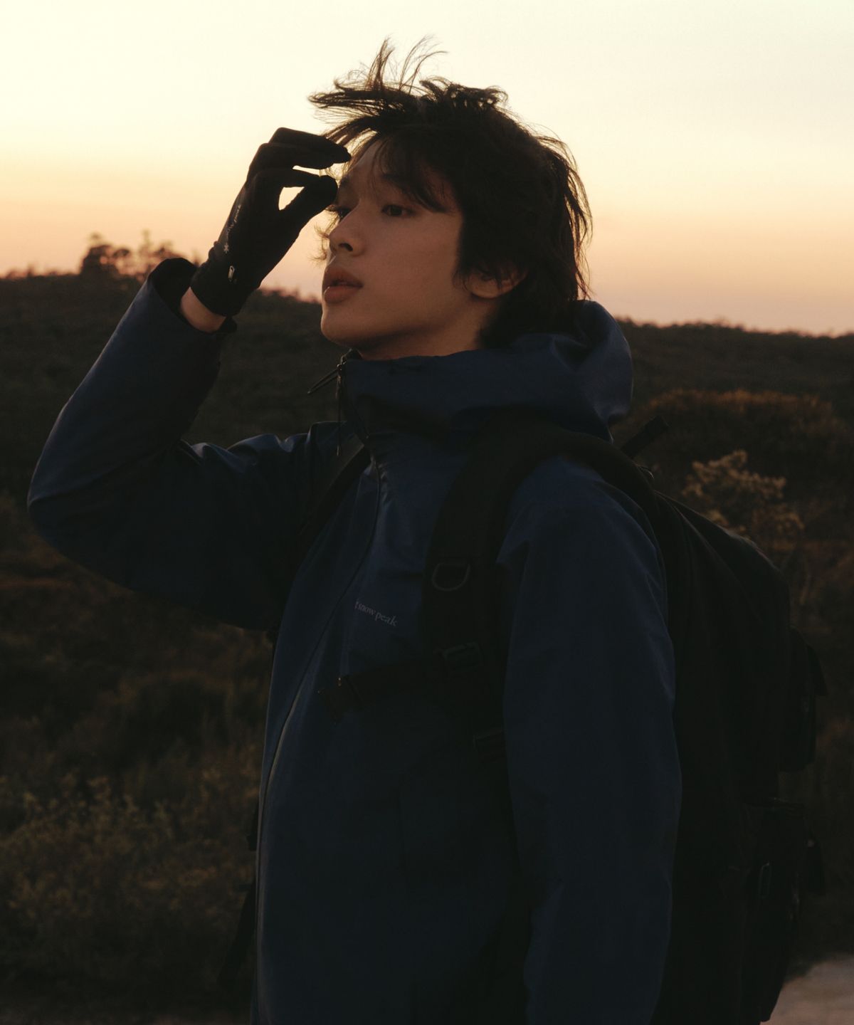 스노우피크 어패럴(SNOWPEAK APPAREL) 드라이피크 경량 3L 방수 자켓 (S26ZMPJK06) Deep Blue