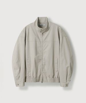 워시드 해링턴 자켓_Light Beige
