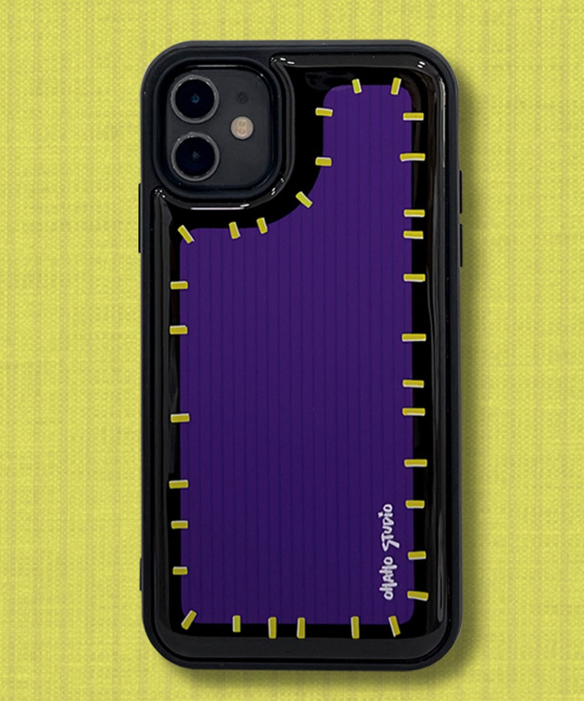 오하호 스튜디오(OHAHO STUDIO) Color Pocket (purple) Phone case (에폭시/글라스/맥세이프글라스)
