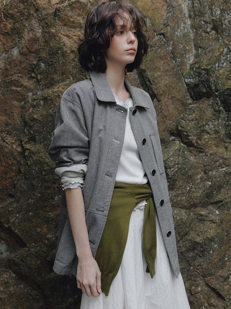 Garment Washed Work Jacket