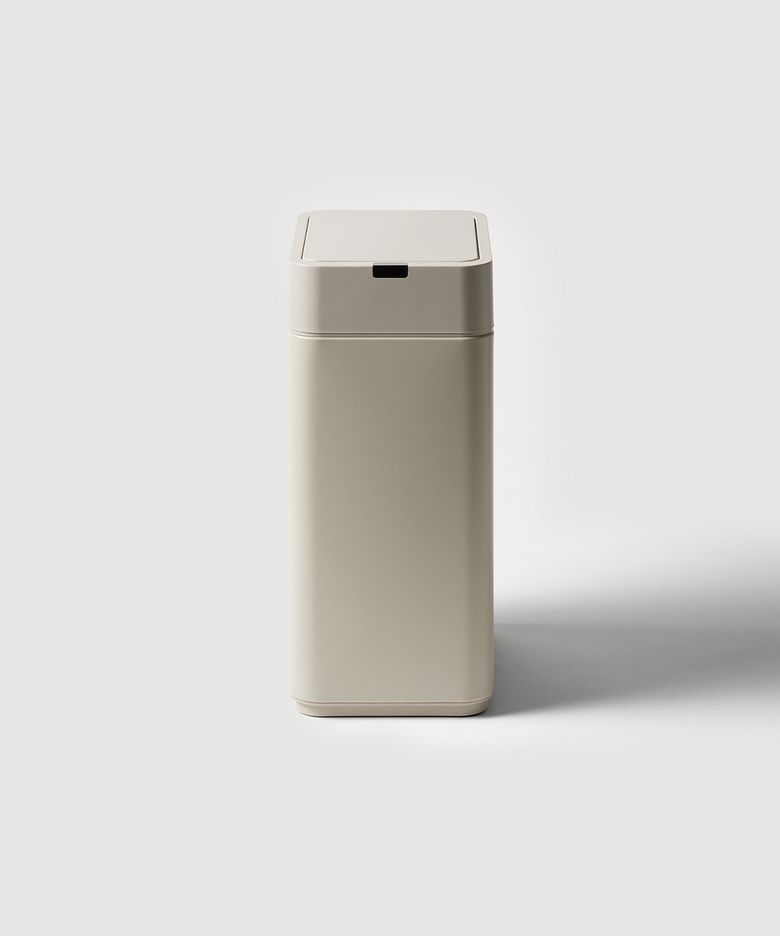 센서 스테인리스 휴지통 9L 베이지9L / 15 x 22 x 33.9(+-1)cm