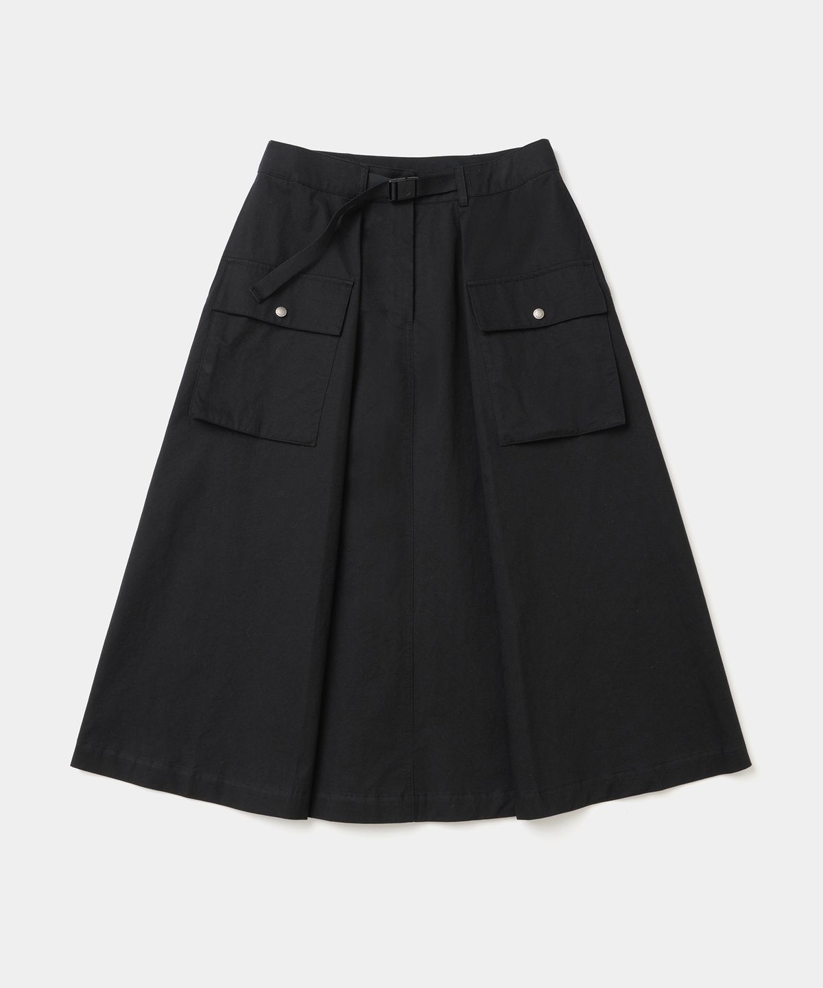 유니폼브릿지(UNIFORM BRIDGE) belted cargo skirt(womens) black