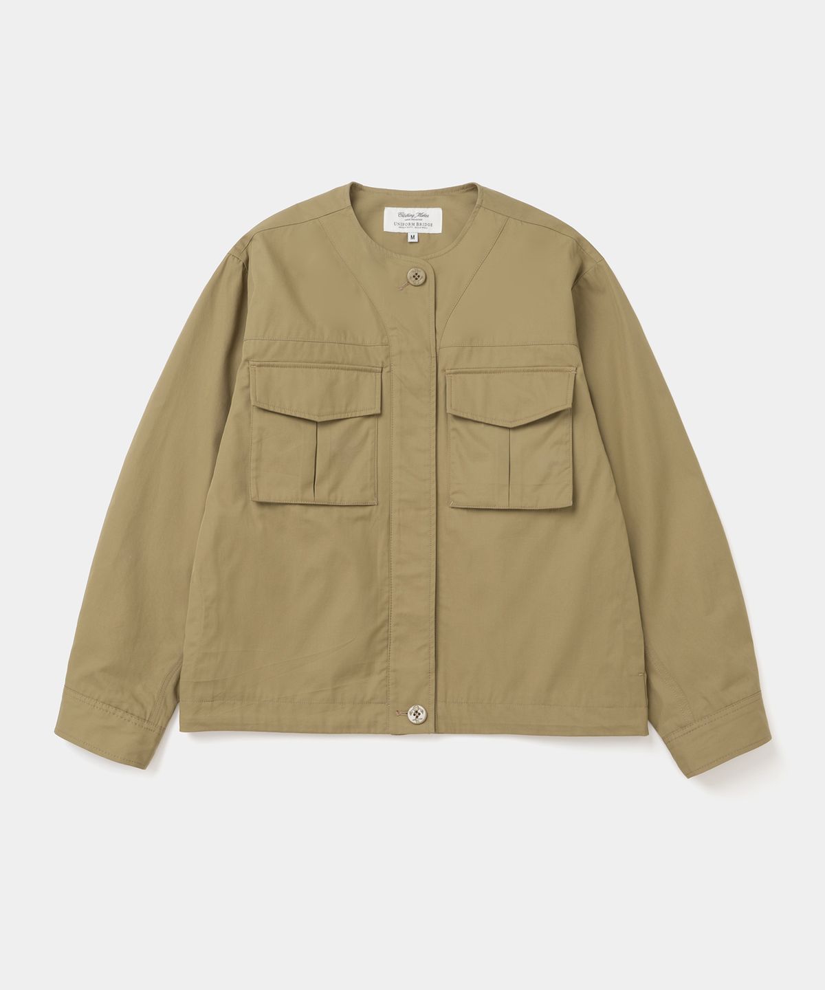 유니폼브릿지(UNIFORM BRIDGE) two pocket jacket(womens) khaki
