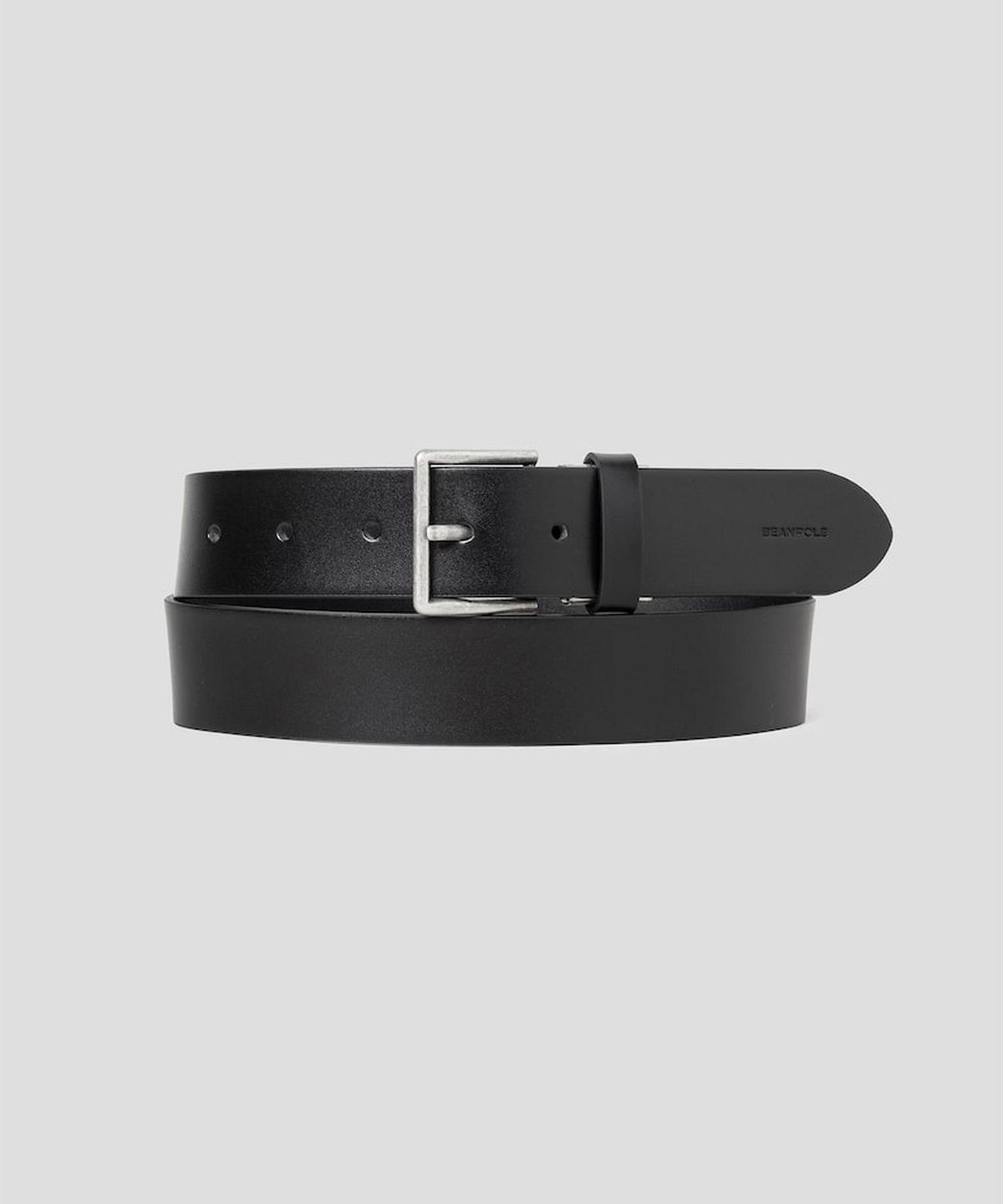 빈폴 액세서리(BEANPOLE ACCESSORY) 여성 와이드 캐주얼 버클 벨트  블랙