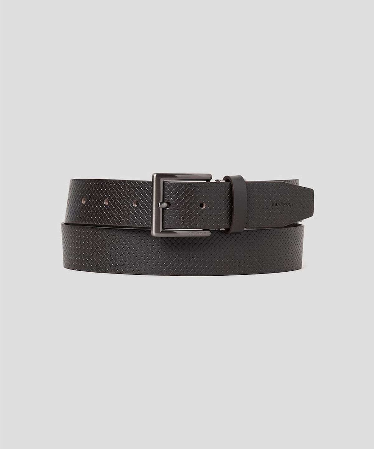 빈폴 액세서리(BEANPOLE ACCESSORY) 메쉬 경판 캐주얼 버클 벨트  브라운
