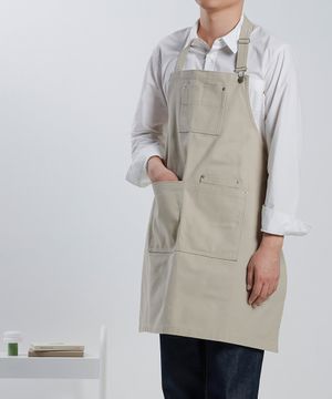 워크웨어 코튼 앞치마_80_베이지