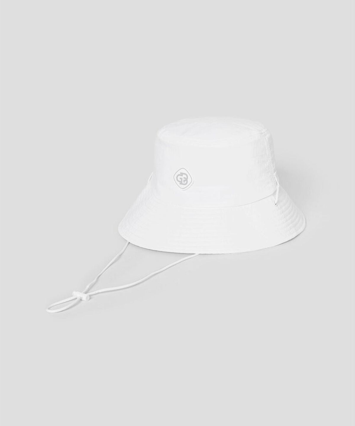 빈폴 액세서리(BEANPOLE ACCESSORY) 남성 베이직 로고 버킷햇  화이트
