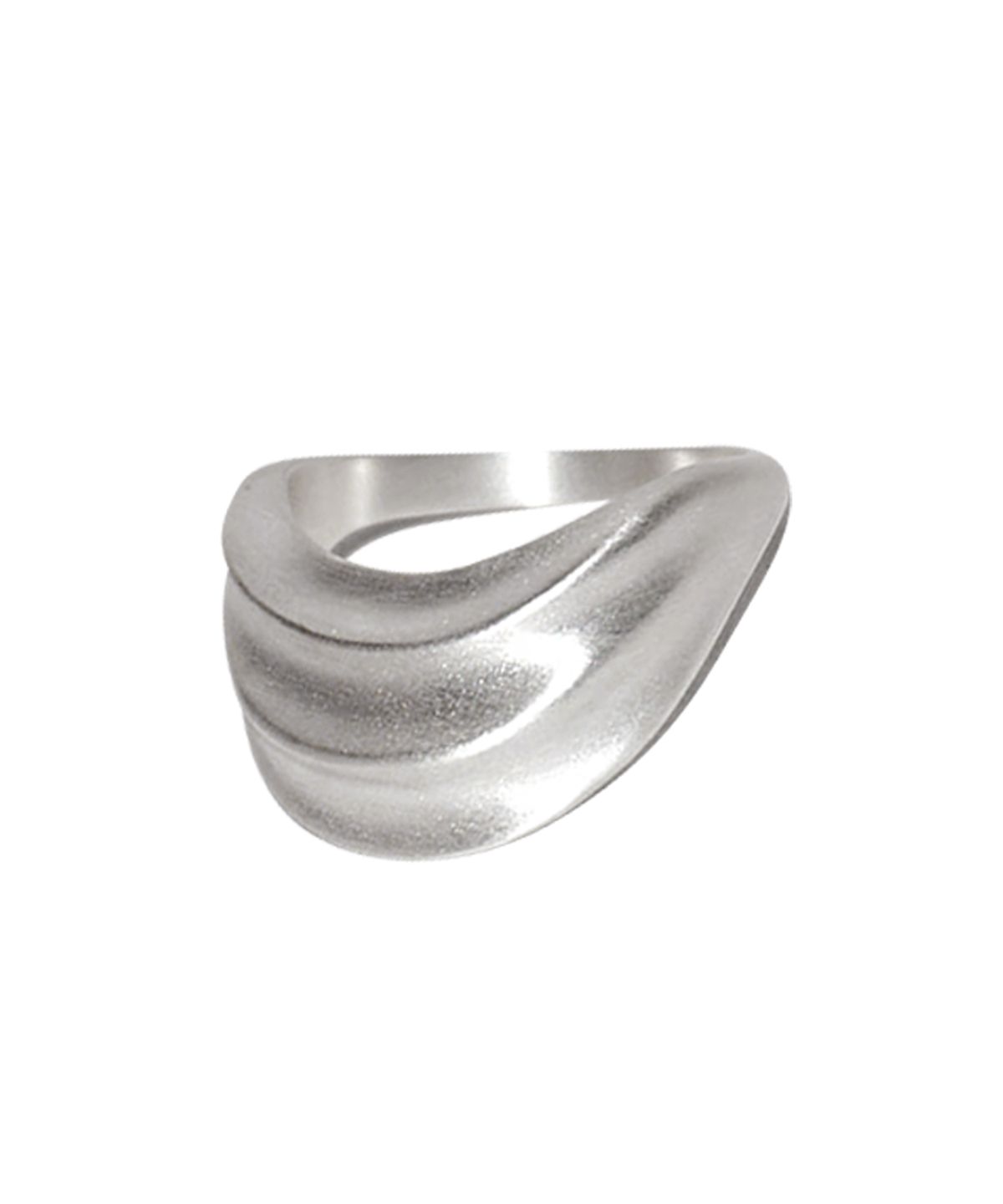시에가하우스(SIEGA HOUSE) 3-LAYERED FOLD RING (SOFT- SILVER)