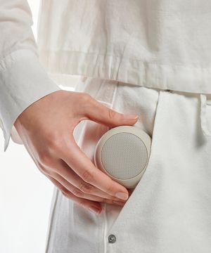 마그네틱 스피커 베이지