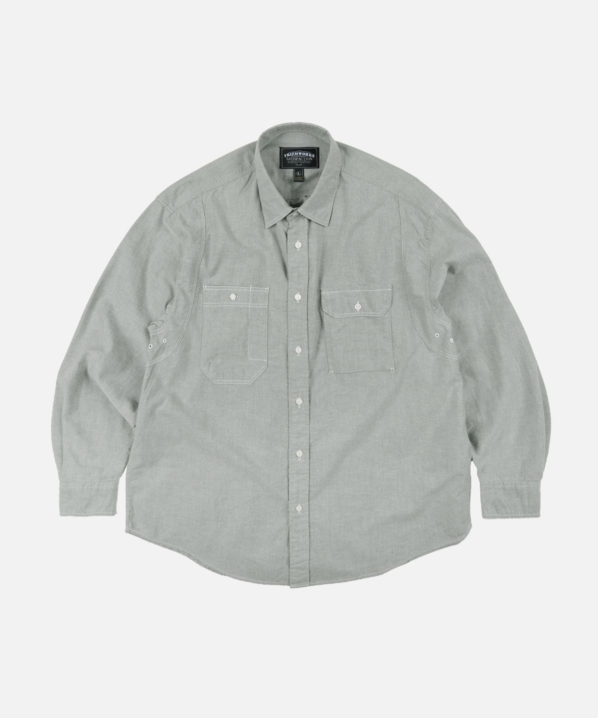 프리즘웍스(FRIZMWORKS) 1920S OXFORD WORK SHIRT _ GREEN