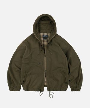 SAILING HOODED PARKA _ OLIVE