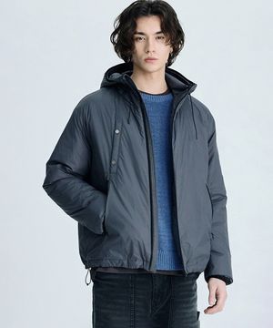 패디드 펑셔널 후드 점퍼 IEJU6E101CG