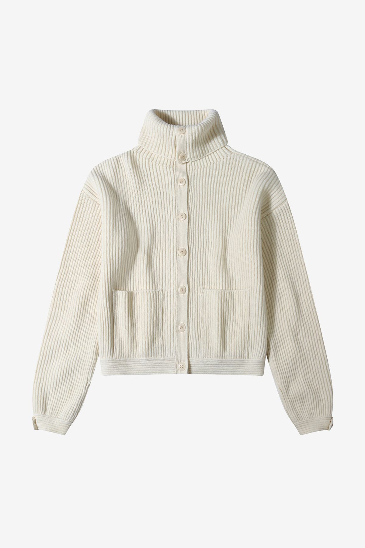 르몽생미셸(LE MONT ST MICHEL) GINA - WOOL CARDIGAN_Ivory