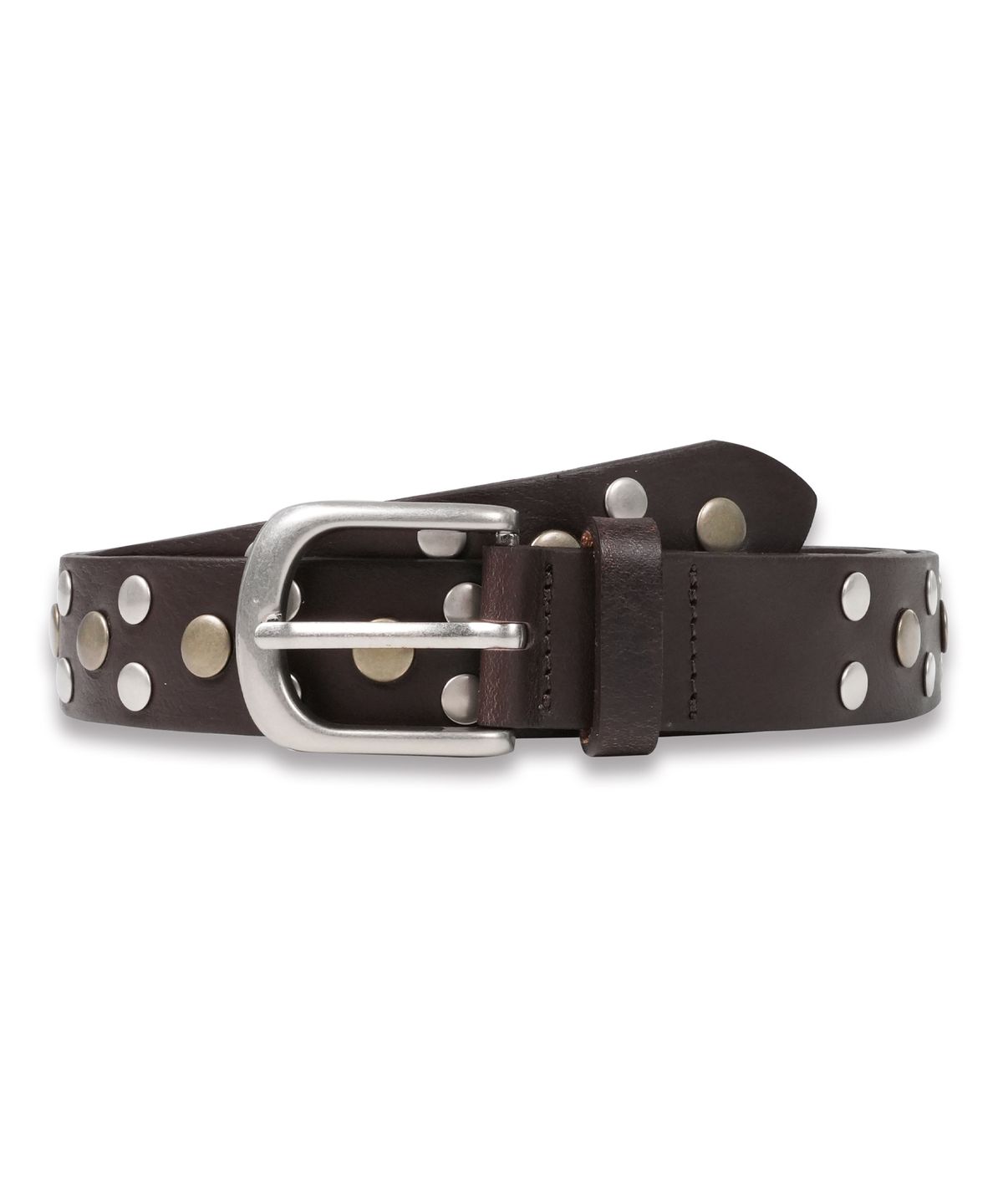 도프셉(DOFFSEPT) Split Rivet Belt in Brown