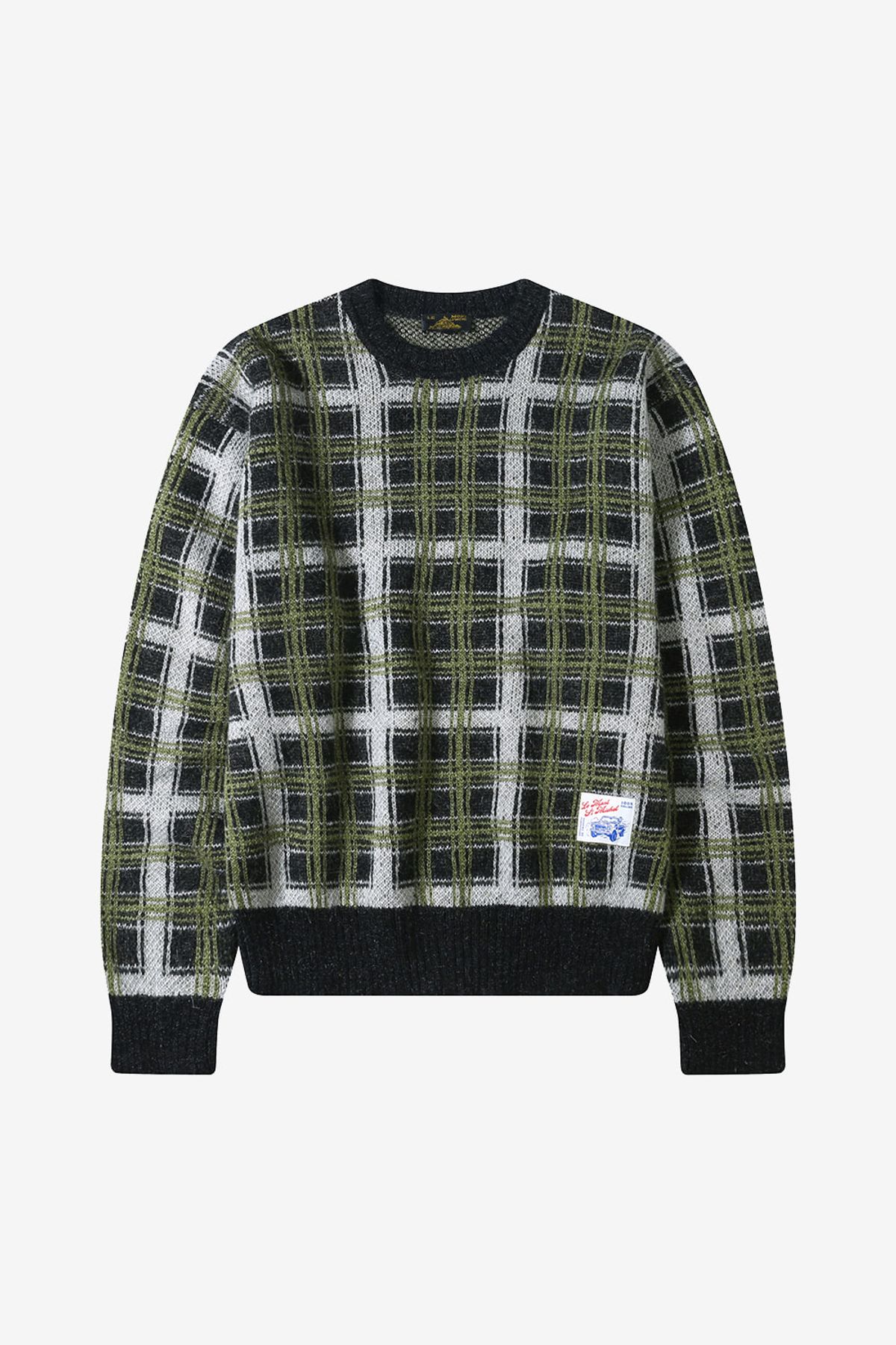 르몽생미셸(LE MONT ST MICHEL) SELDER – JACQUARD SWEATER_Khaki