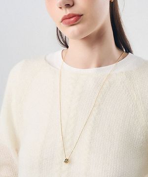 트리플 실루엣 롱 목걸이