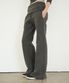 Rib Bootcut Sweat Pants in Charcoal
