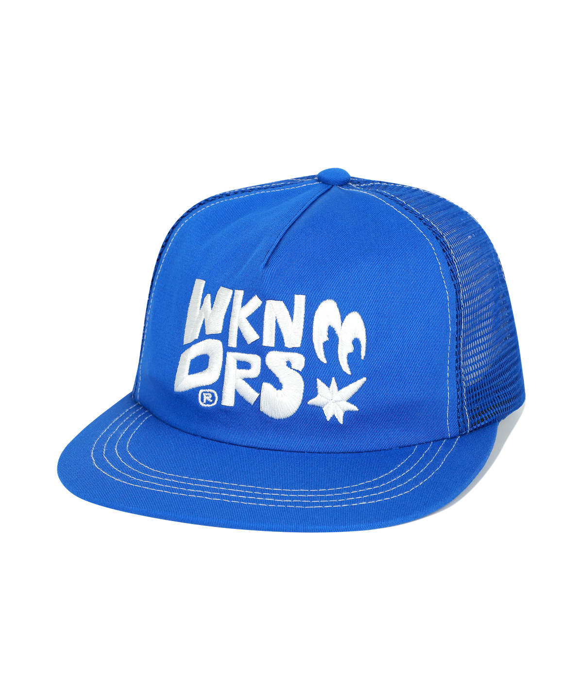 위캔더스(WKNDRS) EYES TRUCKER CAP (BLUE)