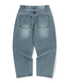 GRAFFITI BAGGY DENIM PANTS (L.DENIM)