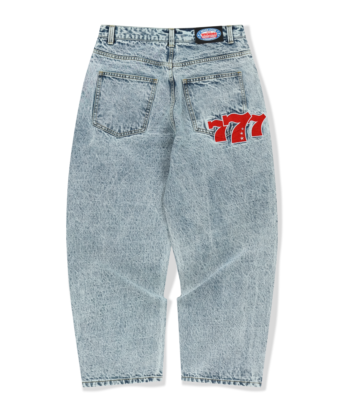 위캔더스(WKNDRS) 777 DENIM PANTS (I.DENIM)