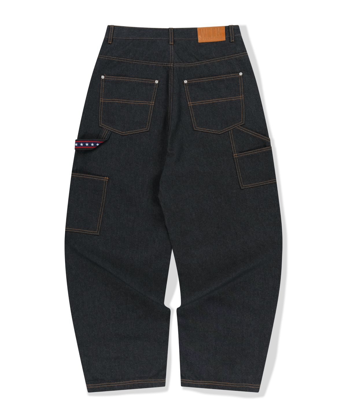 위캔더스(WKNDRS) WIDE LOW CARPENTER PANTS (D.BLUE)