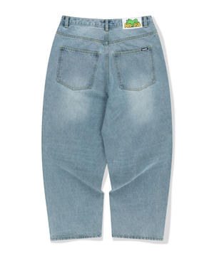 FROG WIDE DENIM PANTS (L.DENIM)