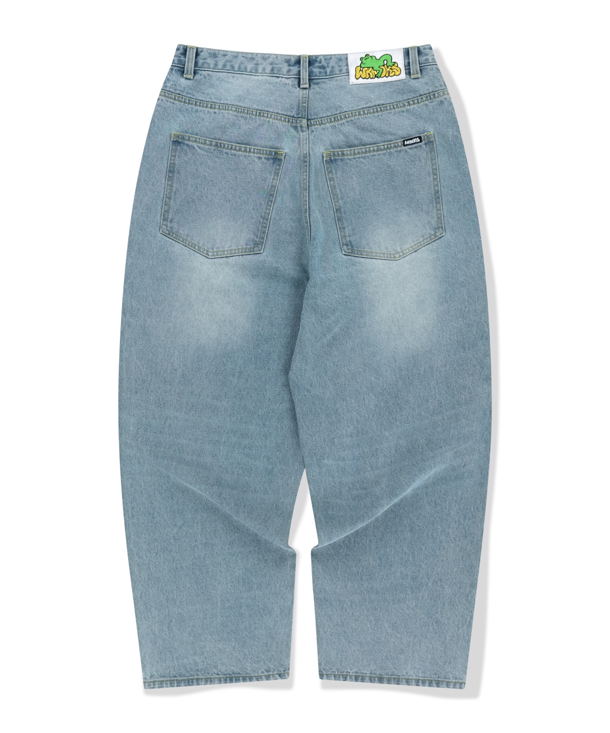 위캔더스(WKNDRS) FROG WIDE DENIM PANTS (L.DENIM)