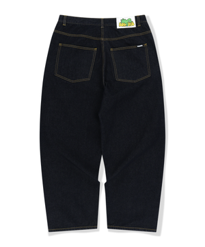 FROG WIDE DENIM PANTS (D.BLUE)