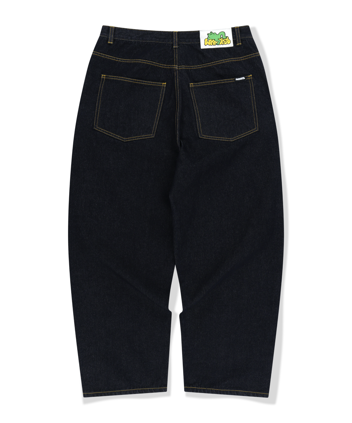 위캔더스(WKNDRS) FROG WIDE DENIM PANTS (D.BLUE)
