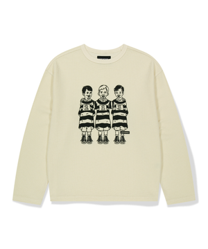 PRISONERS LS T-SHIRT (IVORY)