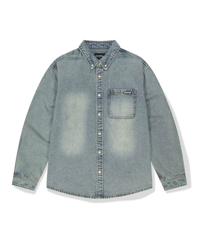 VINTAGE WASHED SHIRT (DENIM)