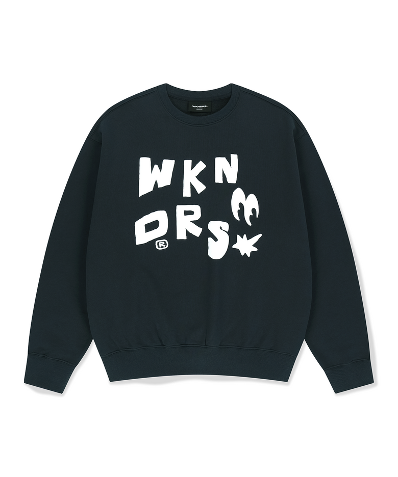 EYES SWEATSHIRT (NAVY)