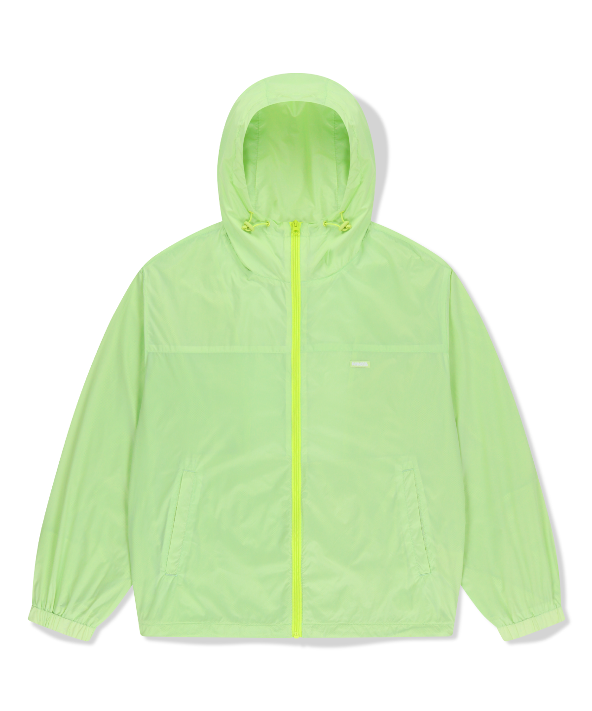 위캔더스(WKNDRS) LIGHTWEIGHT WINDBREAKER (LIME)