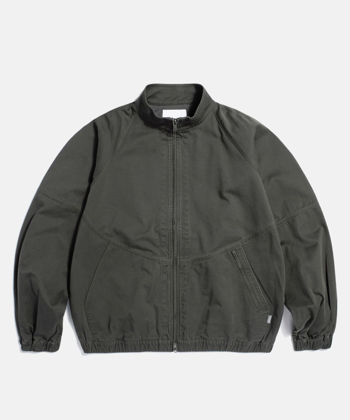 에스피오나지(ESPIONAGE) Washed Track Jacket Dark Grey