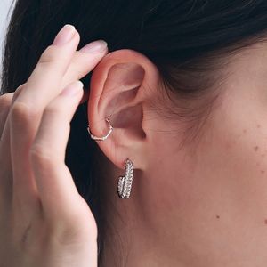 로프 텍스처 귀걸이