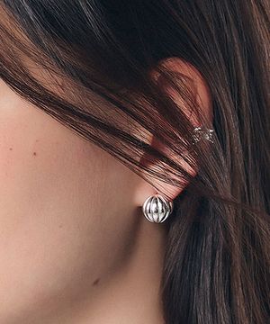 머메이드 쉘 원터치 귀걸이