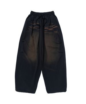 빈티지 핀턱 와이드 벌룬 팬츠 (네이비)