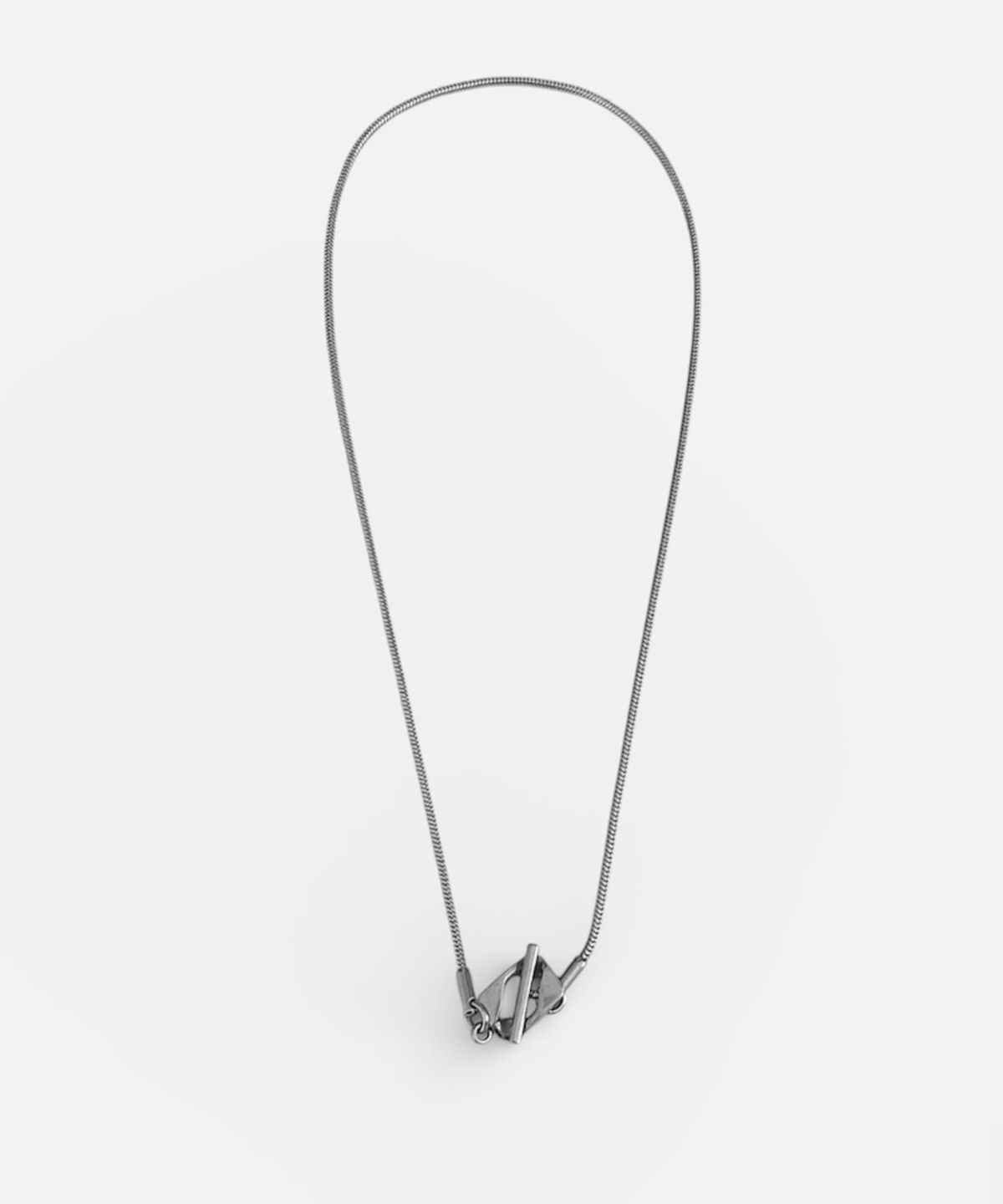 셉텐벌5(SEPTEMBER5) SIMPLE SNAKE CHAIN NECKLACE