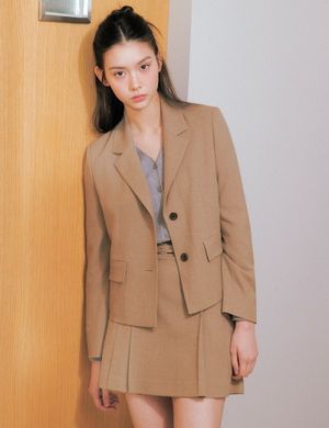 테일러드 숏 자켓 셋업_RMJKG23R12