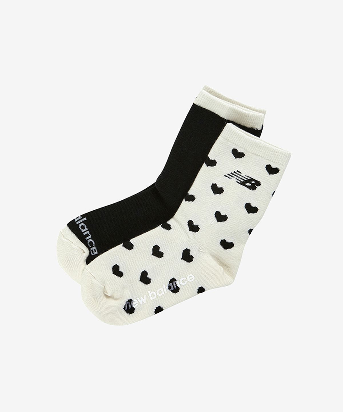 뉴발란스 키즈(NEWBALANCEKIDS) [2PACK] 하트포인트 아동 장목양말 NK8EGS209U19