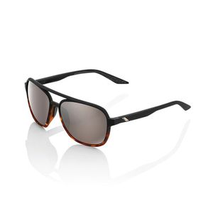 카시아 소프트텍트 블랙/하바나 페이드 - 하이퍼 실버 미러 렌즈