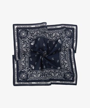 NA5BS01E 반다나 페이즐리 80 S NAVY