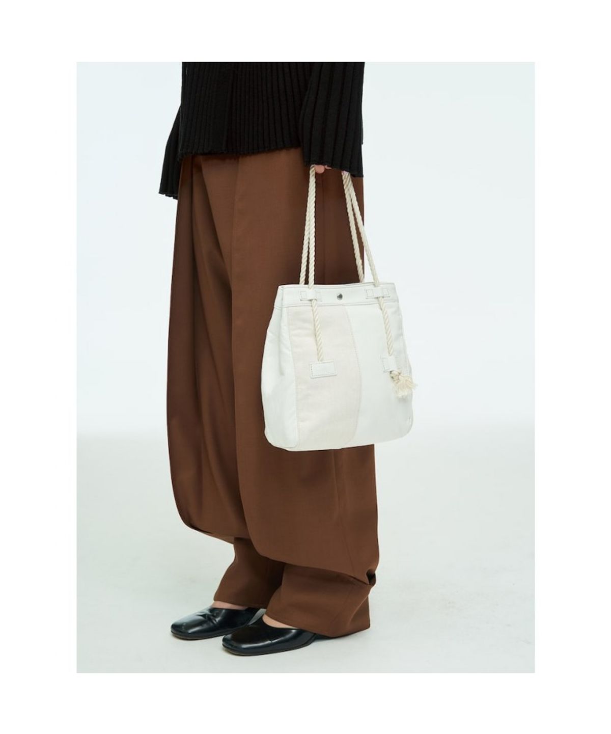 앙개(ANGGAE) Rope Mini Bag  White