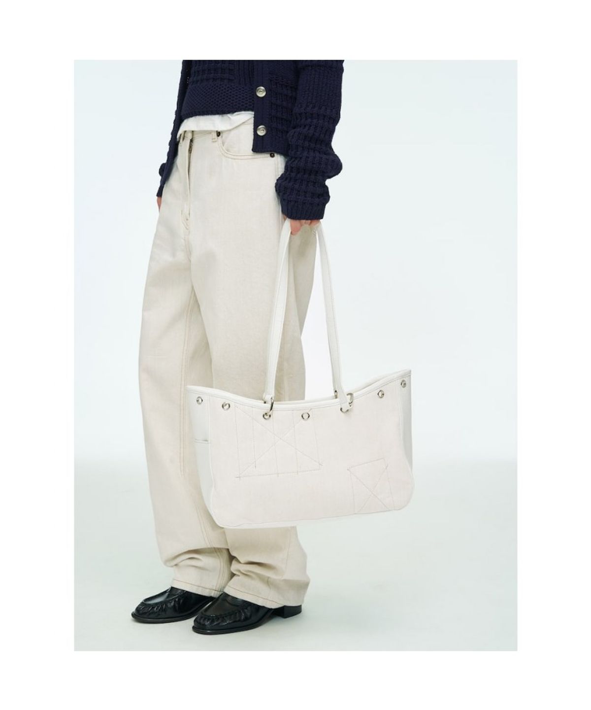 앙개(ANGGAE) Gardener Bag  White