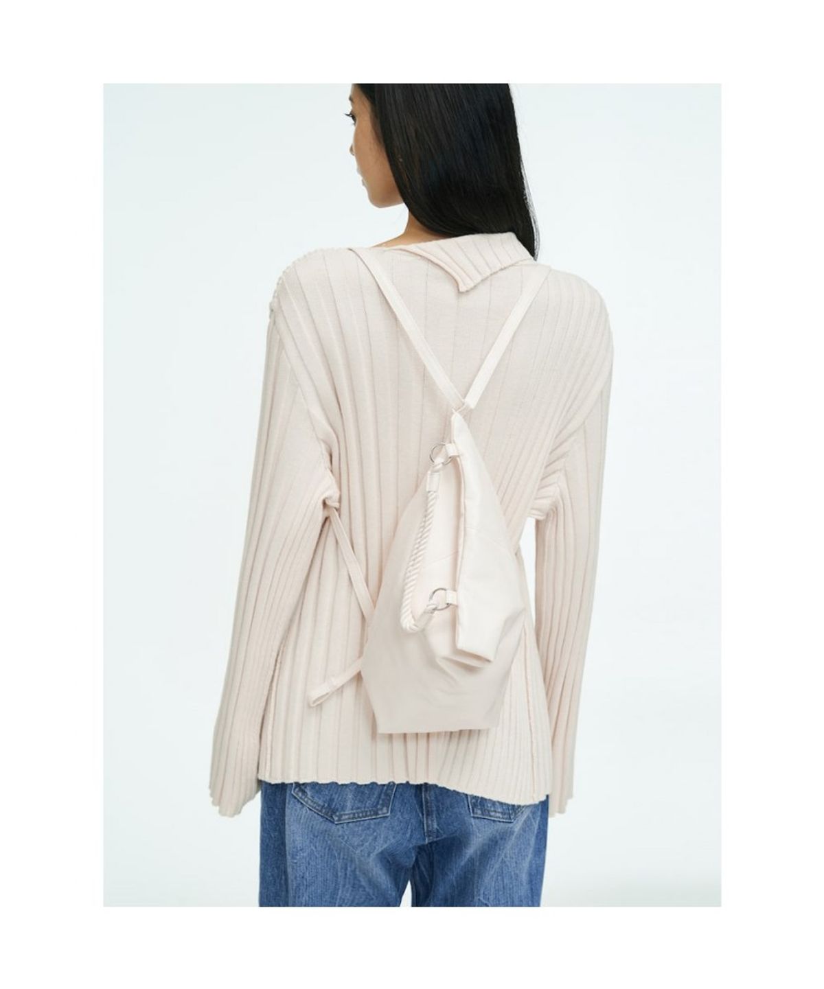 앙개(ANGGAE) Mini Boxer Bag  Ivory