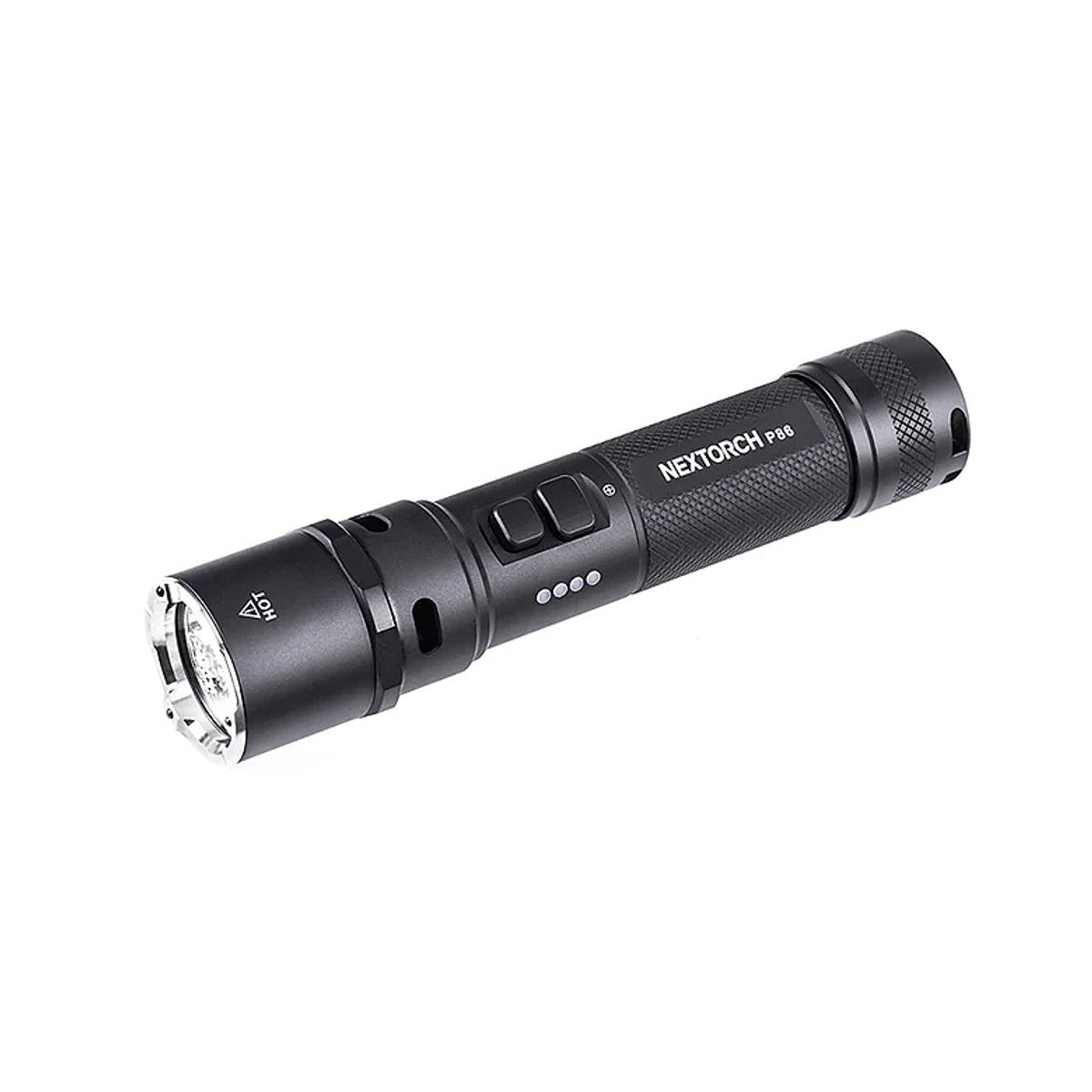 넥스토치(NEXTORCH) P86 일렉트로닉 휘슬 플래시라이트 (블랙)