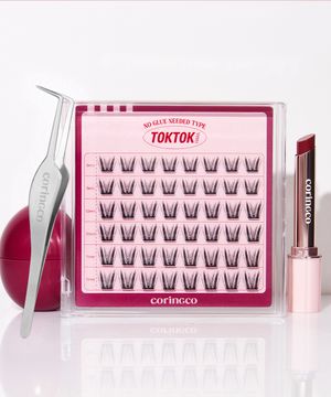 톡톡하라 노글루 속눈썹 & 프로핏 트위저 세트
